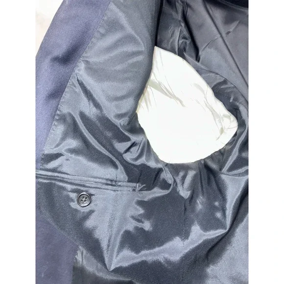 Lauren Ralph Lauren Blazer‎ Men's 42R Navy Wool Gold Buttons Sport Coat